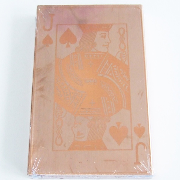 (image for) 1 Kilo S&I Bullion Copper Bar - PLAYING CARDS Jack of Spades