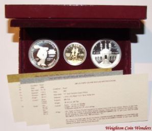 1984 USA Gold & Silver Set - Olympics