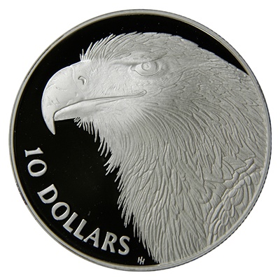 (image for) 1994 $10 Silver Proof - Wedge Tailed Eagle