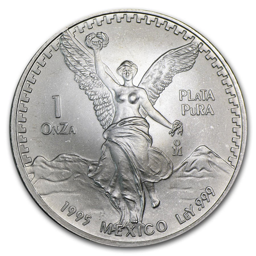 1995 1oz Silver LIBERTAD (image for) 1995 1oz Silver LIBERTAD