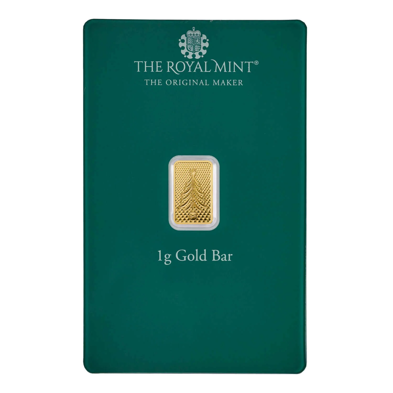 1g GOLD Bar - Royal Mint - CHIRSTMAS TREE (image for) 1g GOLD Bar - Royal Mint - CHIRSTMAS TREE