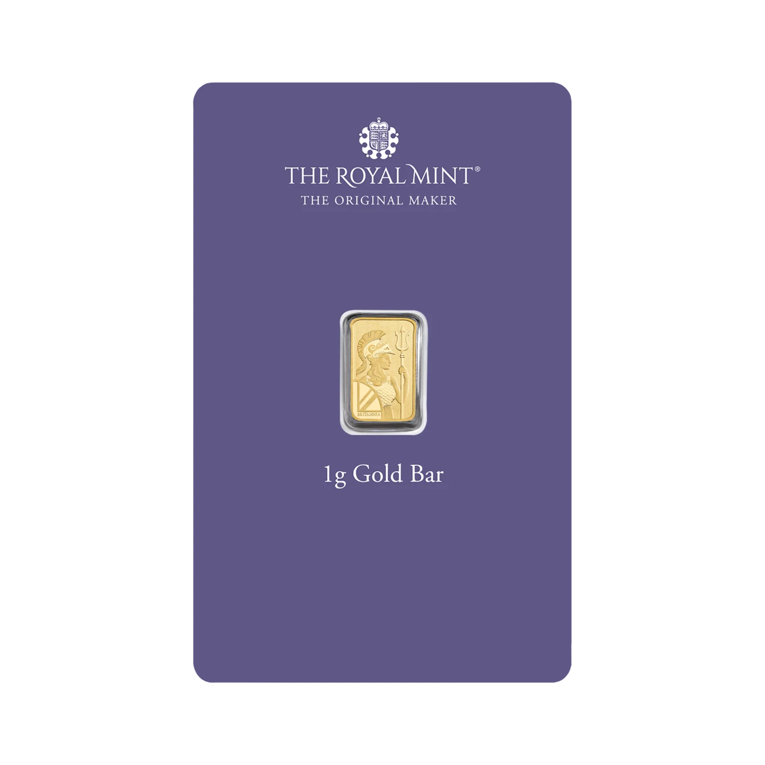 1g 'BRITANNIA' GOLD Bar - Royal Mint (image for) 1g 'BRITANNIA' GOLD Bar - Royal Mint