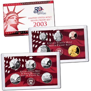 2003 S Silver Proof Set 