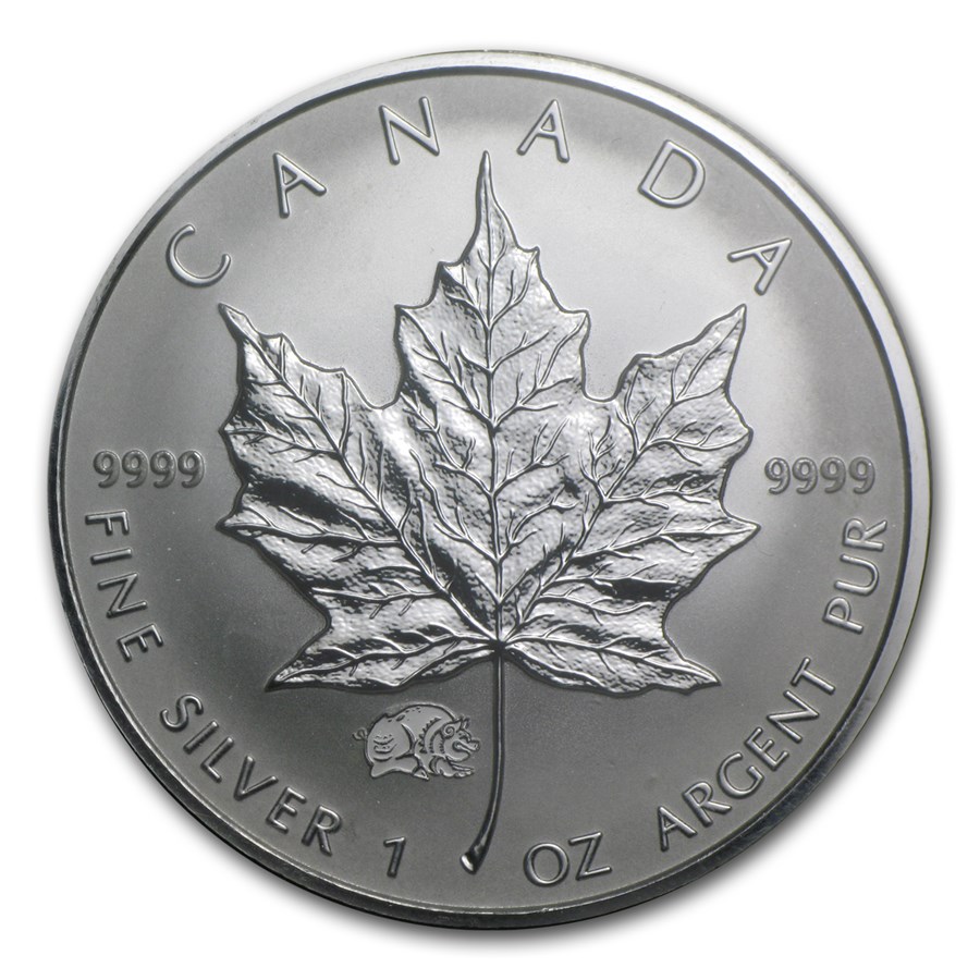 (image for) 2007 1oz Silver Maple - PIG Privy