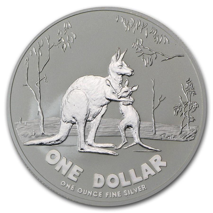 2007 1oz Silver KANGAROO (image for) 2007 1oz Silver KANGAROO