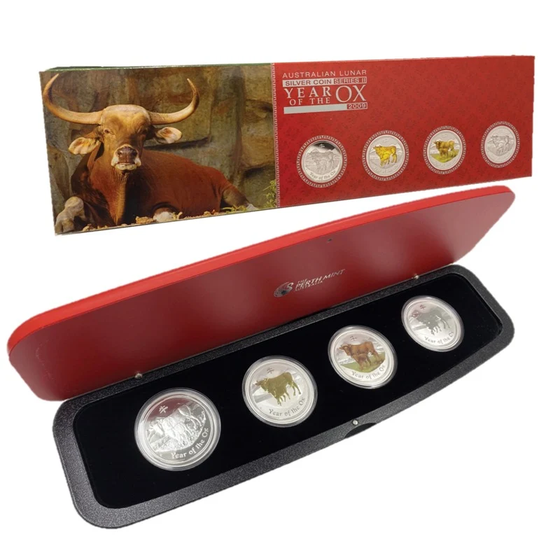 (image for) 2009 Silver Lunar YEAR OF THE OX Typeset Collection