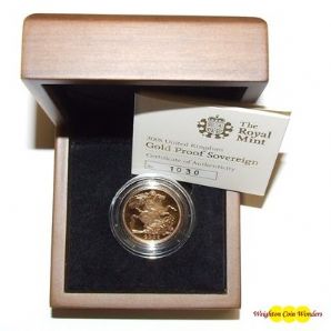 2008 Gold Proof SOVEREIGN