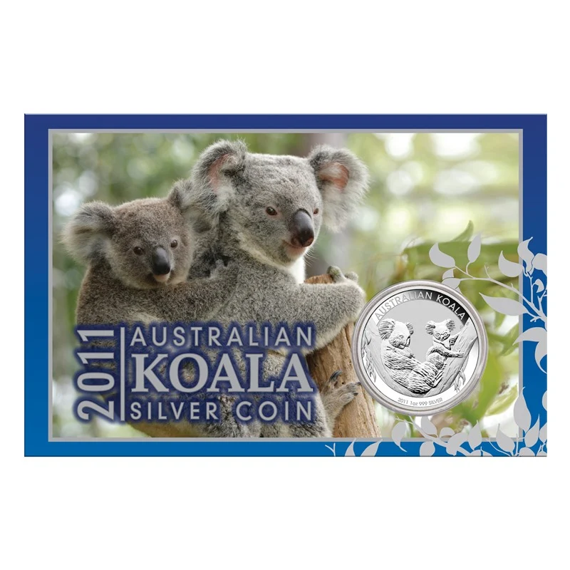 (image for) 2011 Silver 1oz KOALA (Display Card)