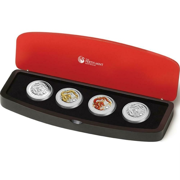 (image for) 2012 Silver Lunar YEAR OF THE DRAGON Typeset Collection