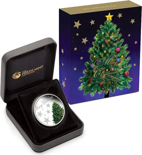 2013 Christmas 1/2oz Silver Proof Coin - Click Image to Close