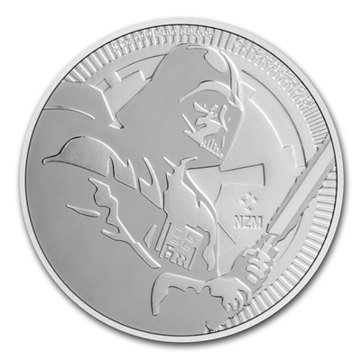 (image for) 2020 1oz Silver Coin - Star Wars™ - DARTH VADER