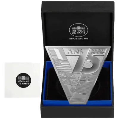 (image for) 2020 10€ Silver Proof Coin - Mankind History - 75 YEARS OF PEACE