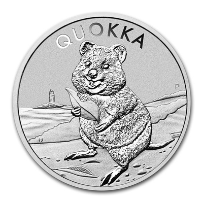 (image for) 2020 1oz Silver Coin - Australian QUOKKA