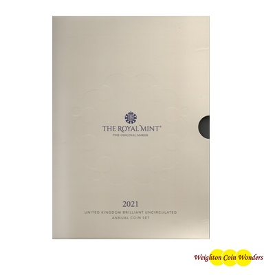 (image for) 2021 UK Annual Coin Set