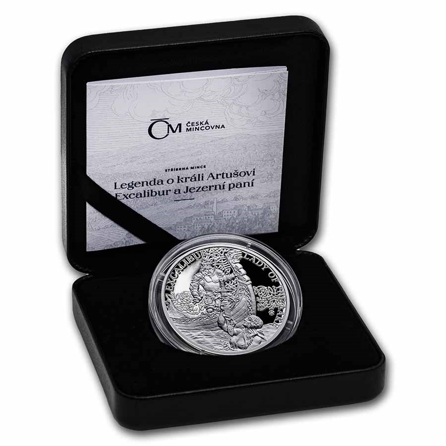 2021 Niue 1oz Silver Proof Coin - Legend of King Arthur - EXCALIBUR (image for) 2021 Niue 1oz Silver Proof Coin - Legend of King Arthur - EXCALIBUR