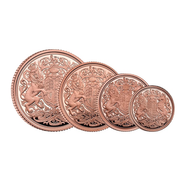 (image for) 2022 Gold Proof Four Coin Sovereign Set - QE II Memorial