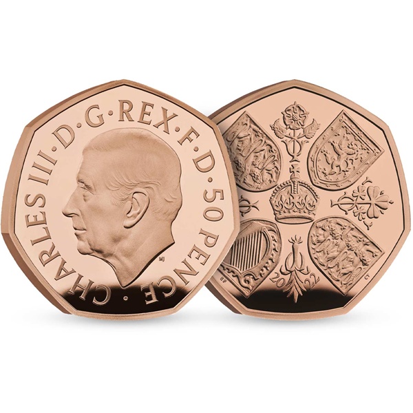 (image for) 2022 Gold Proof 50p - Her Majesty Queen Elizabeth II