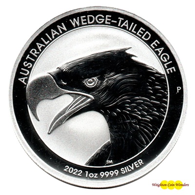 (image for) 2022 1oz Silver Coin – Australian WEDGE-TAILED EAGLE