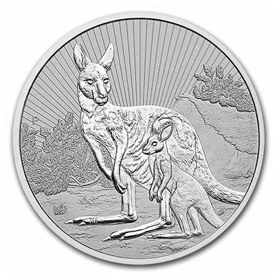 (image for) 2023 2oz Silver KANGAROO - NEXT GENERATION