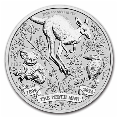 2024 1oz Silver Coin – PERTH MINT'S 125TH ANNIVERSARY (image for) 2024 1oz Silver Coin – PERTH MINT'S 125TH ANNIVERSARY