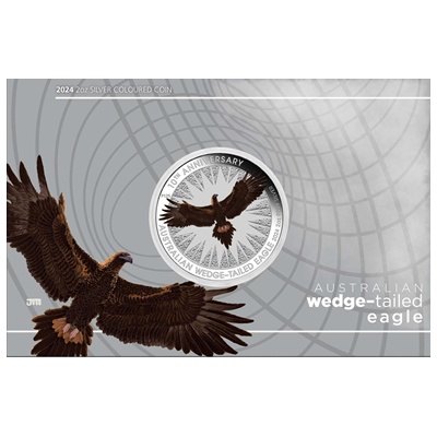(image for) 2024 2oz Silver Coin – AUSTRALIAN WEDGE-TAILED EAGLE