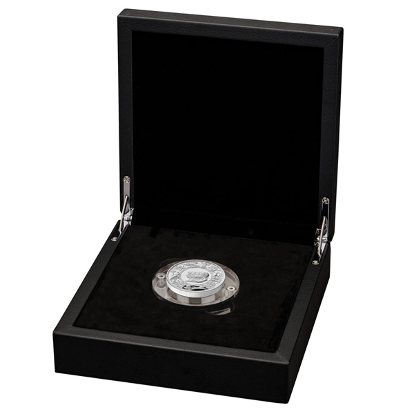(image for) 2024 UK 2oz Silver Proof - The Waterloo Medal Allied Leaders