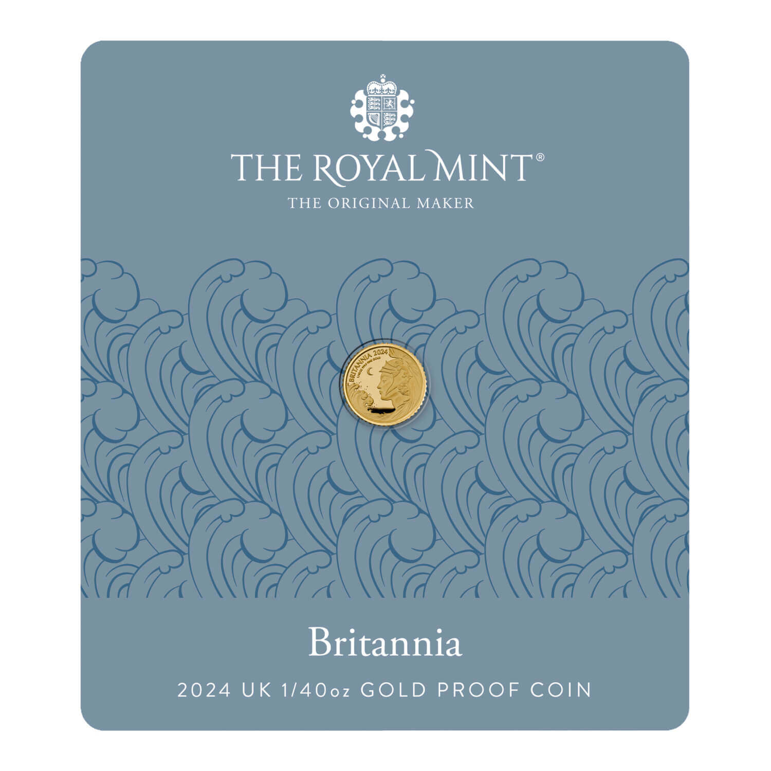 (image for) 2024 UK 1/40oz Gold Proof Coin - BRITANNIA