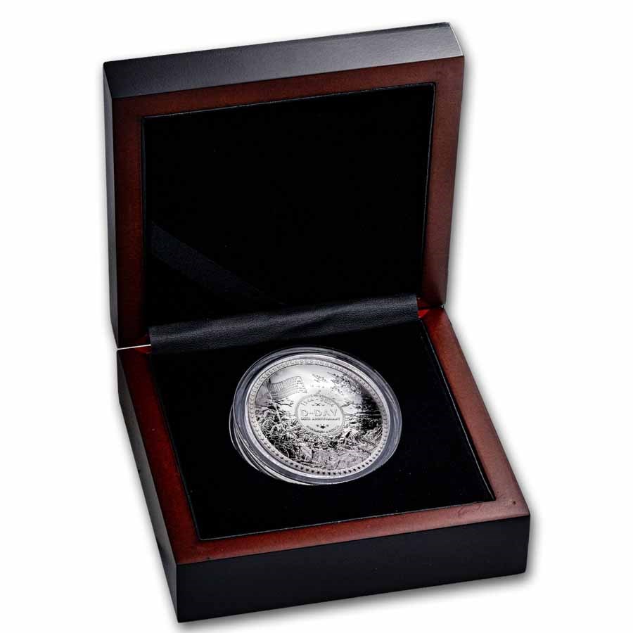 (image for) 2024 Solomon Island 50g Silver Coin - 80TH ANNIVERSARY OF D-DAY