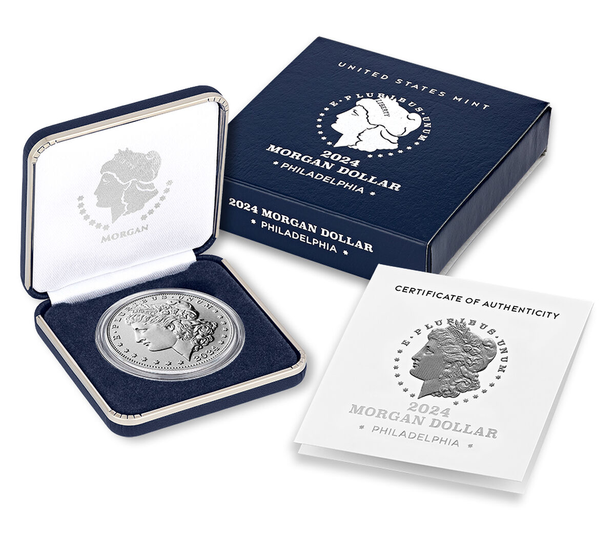 (image for) 2024 Morgan Silver Dollar Uncirculated Coin