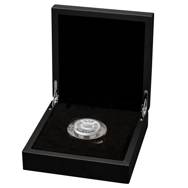(image for) 2025 UK 2oz Silver Proof Coin - The Waterloo Medal Victory