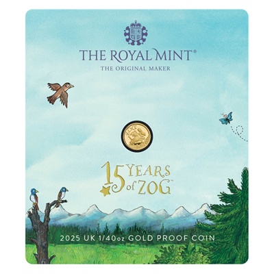 (image for) 2025 UK 1/40oz Gold Proof Coin - ZOG