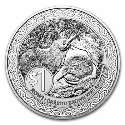 (image for) 2025 Kiwi Silver Specimen Coin - ROWI KIWI