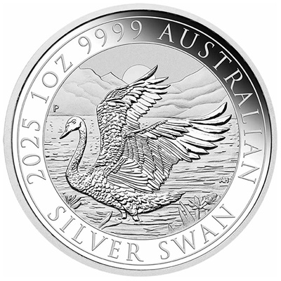 (image for) 2025 1oz Silver Coin – Australian SILVER SWAN