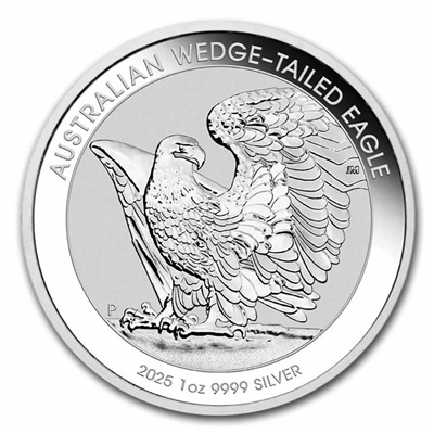 2025 1oz Silver Coin – Australian WEDGE-TAILED EAGLE (image for) 2025 1oz Silver Coin – Australian WEDGE-TAILED EAGLE