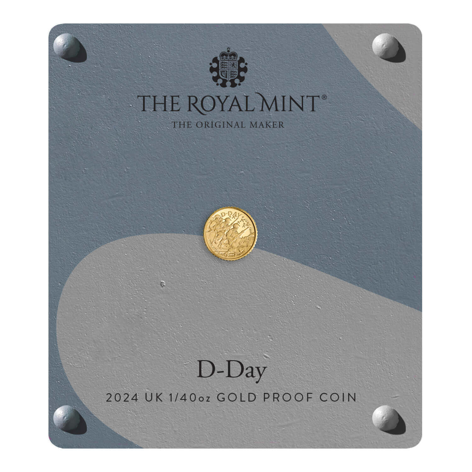 (image for) 2024 UK 1/40oz Gold Proof Coin - D-DAY