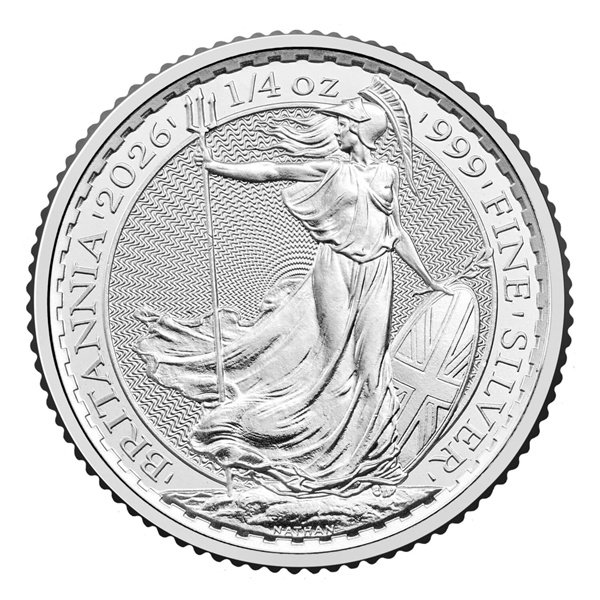(image for) 2026 1/4oz Silver BRITANNIA