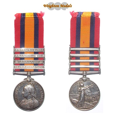 Queen’s South Africa Medal - Pte. R Anderson - Click Image to Close