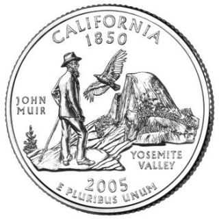 2005 - California State Quarter (D)