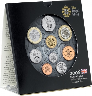 2008 Brilliant Uncirculated Coin Set - Click Image to Close