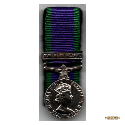 (image for) General Service Medal - Northern Ireland Clasp