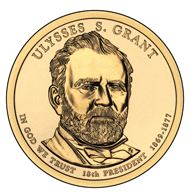 2011 (D) Presidential $1 Coin - Ulysses S Grant - Click Image to Close