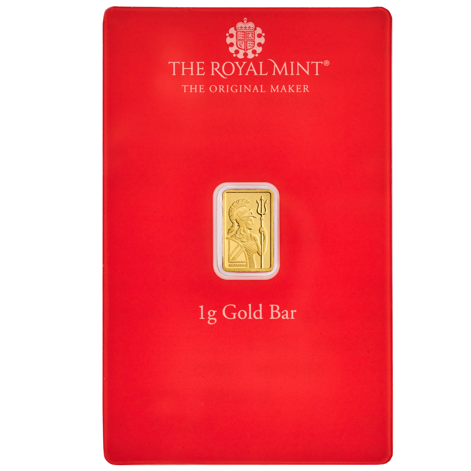 1g 'BRITANNIA' GOLD Bar - Royal Mint - HENNA DESIGN (image for) 1g 'BRITANNIA' GOLD Bar - Royal Mint - HENNA DESIGN