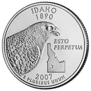 2007 - Idaho State Quarter (D)