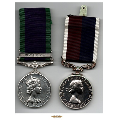 (image for) RAF Campaign Service & LS & GC - Sgt. M J Harper