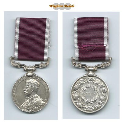 Long Service & Good Conduct Medal - Naick Khair Muhammad - Click Image to Close
