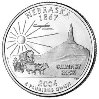 2006 - Nebraska State Quarter (D) - Click Image to Close