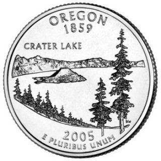 2005 - Oregon State Quarter (D)