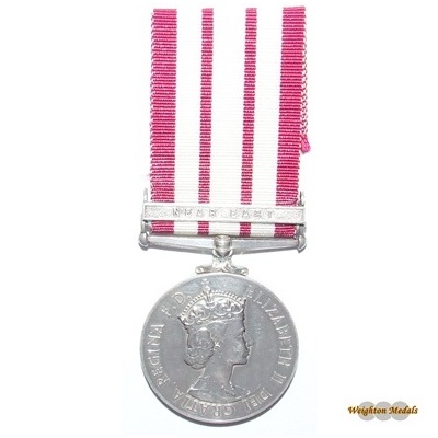 (image for) Naval General Service Medal - A.B. H C Vine