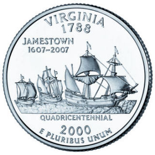 2000 - Virginia State Quarter (D)