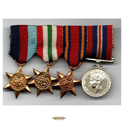 (image for) WWII - Group of 4 Miniature